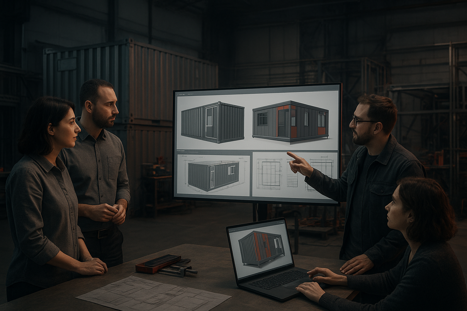 هزینه ساخت کانتینر سفارشی