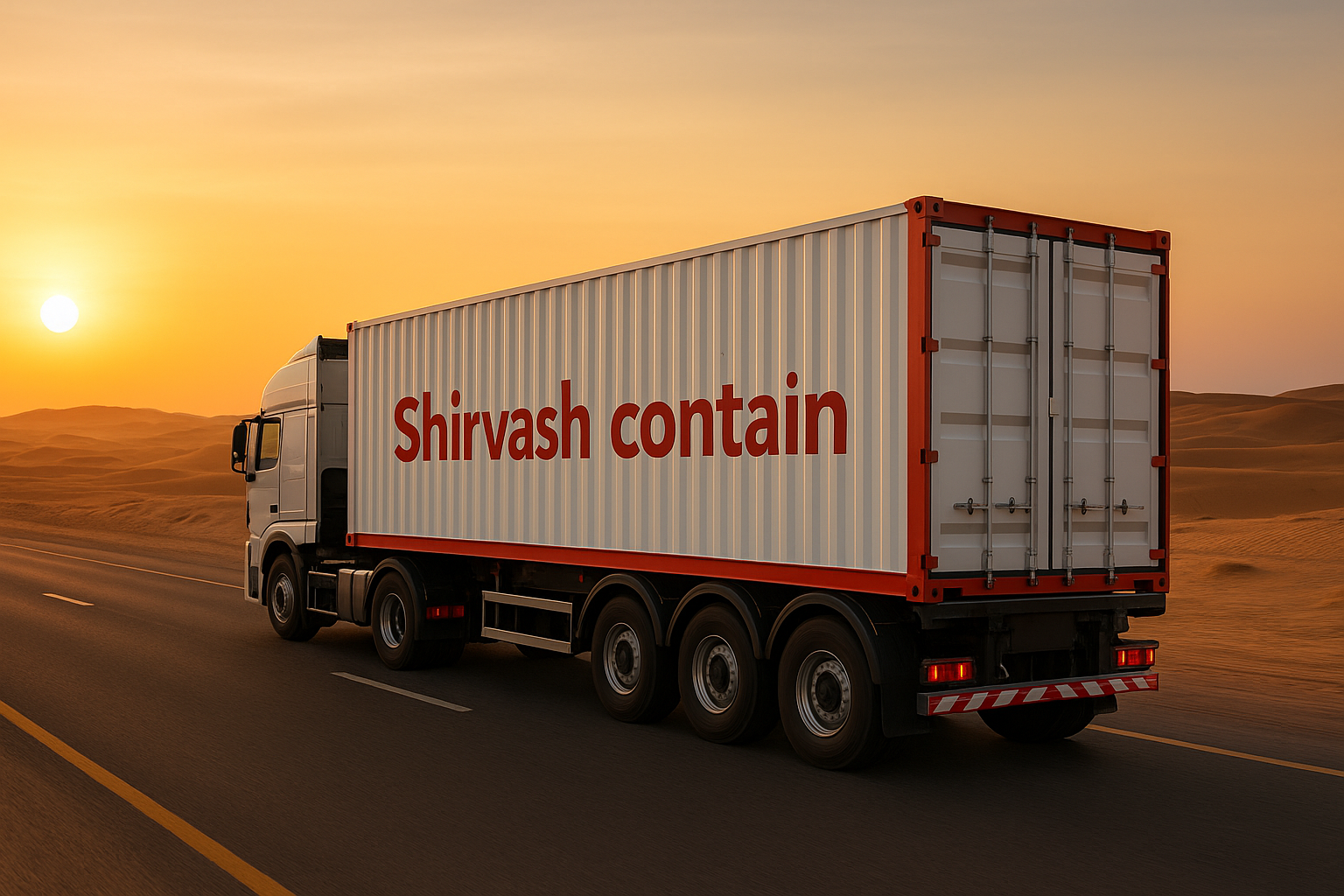 کانتین تریلی ترانزیت